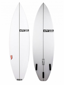 Pyzel Highline Surfboard with 3 FCS Fins