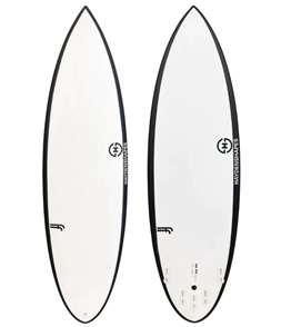 Haydenshapes Holy Hypto FutureFlex Surfboard, Clear - FCS II 5 Fin