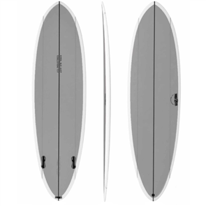 JS Industries PE Big Baron Surfboard, Storm - FCSII