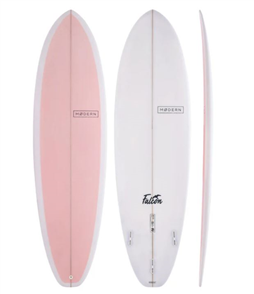 Modern Falcon Surfboard, Candy Pink