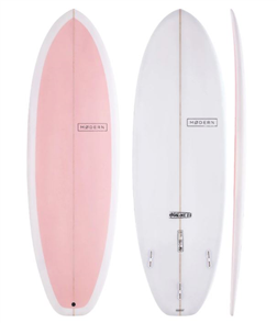 Modern Highline 2.0 Surfboard, Candy Pink