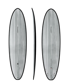 Thunderbolt Surfboards Harley Ingleby Moe Surfboard, Grey/Carbon