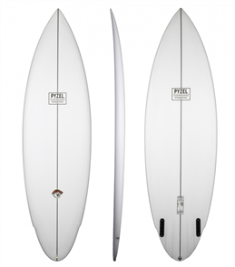 Pyzel WILDCAT Twin Fin Surfboard with 2 Future Fin Boxes