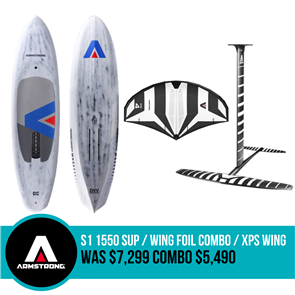 Armstrong Foils S1 1550 SUP / WING FOIL COMBO + XPS WING