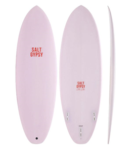 Salt Gypsy Surfboards Chi Chi Surfboard, Dirty Pink Tint