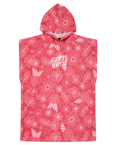 Santa Cruz VIBES REPEAT HOODED TOWEL, ROSE