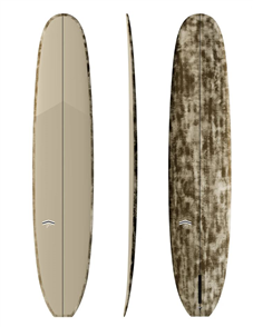 Thunderbolt Surfboards CJ Nelson Slasher Low Pro Surfboard, Tan/ Brushed Carbon