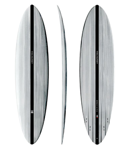 Thunderbolt Surfboards Harley Ingleby Mid 6 Surfboard, Grey/Carbon