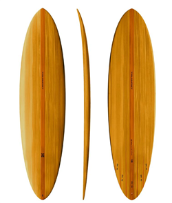 Thunderbolt Surfboards Harley Ingleby Mid 6 Surfboard, Orange