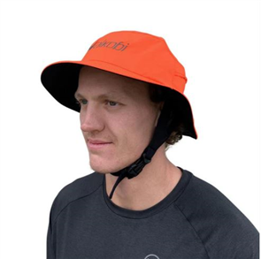 VAIKOBI DOWNWIND SURF HAT, FLURO ORANGE