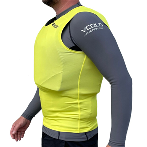 VAIKOBI UV Spandex Vest, Fluro Yellow