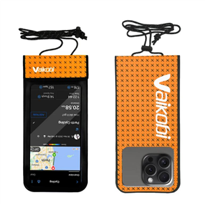 VAIKOBI Waterproof Phone Case, Orange