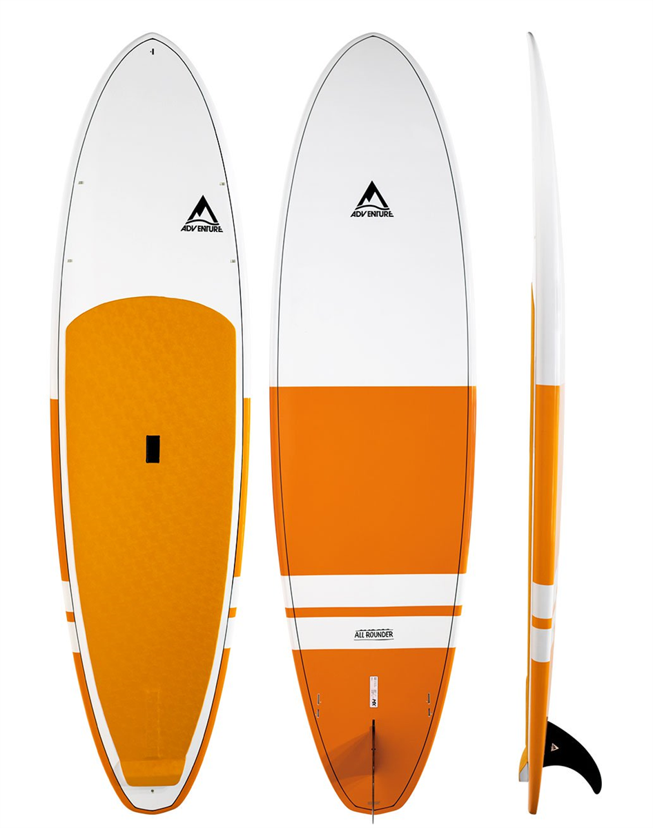 Adventure Paddle Allrounder Mx Molded Sup Board, Orange | Underground Surf